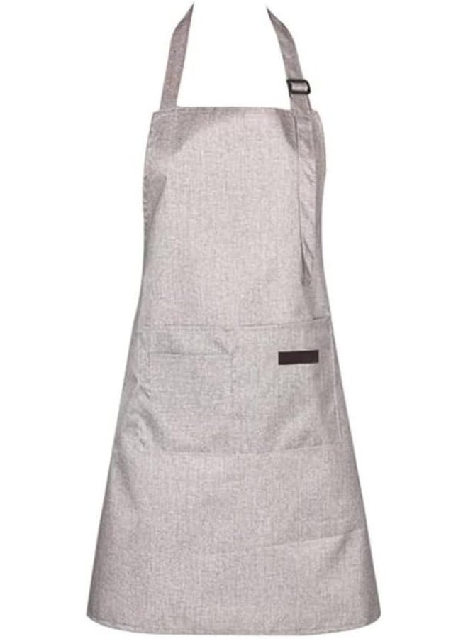 Orchid Premium Adjustable Kitchen Apron for Cooking, Waterproof & Oil-Resistant Cooking Apron for Women with Large Front Pocket, Durable Fabric, Universal Fit Apron, Chef Apron 75x70cm - Image 1